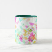 Tasse Mug Fleurs Art Vintage (Centre)