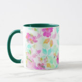Tasse Mug Fleurs Art Vintage (Gauche)