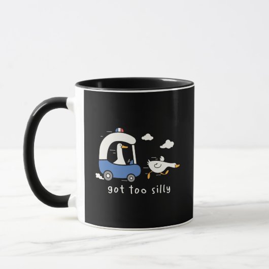Tasse Mug Goose en Prison Trop Drôle (Gauche)