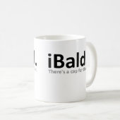 Tasse Mug Humour Chauve Drôle (Devant droit)