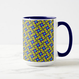 Tasse MUG Jimette Design Blue Grijs Mok