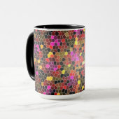 Tasse MUG Jimette Design mosaique (Devant gauche)