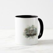 Tasse mug le voyageur (Devant droit)