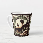 Tasse Mug Panda Art Déco 12oz (Angle gauche)