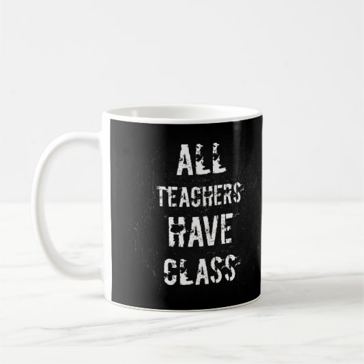 Tasse Mug pour enseignant(e) 'TOUS LES ENSEIGNANTS (Gauche)