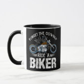 Tasse Mug, pour les passionnés de moto (Gauche)