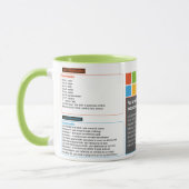 Tasse mug raccourcis clavier Windows (Gauche)