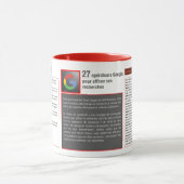 Tasse mug sneltoetsen Google-operators Mok (Midden)