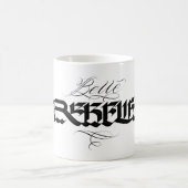 Tasse mugs prachtige rebel calligrapie koffiemok (Center)