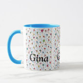 Tasse multi A7 de coeurs (Gauche)