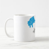 Tasse multicolore de Starr d'agneau (Gauche)