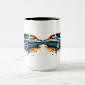Tasse Muscle Car Américain (Centre)