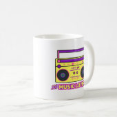 tasse Music Lover Radio (Devant droit)