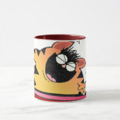 Tasse musicale de chat fou/tasse hilare de (Centre)