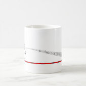 Tasse musicale de saxo pour des mélomanes (Centre)