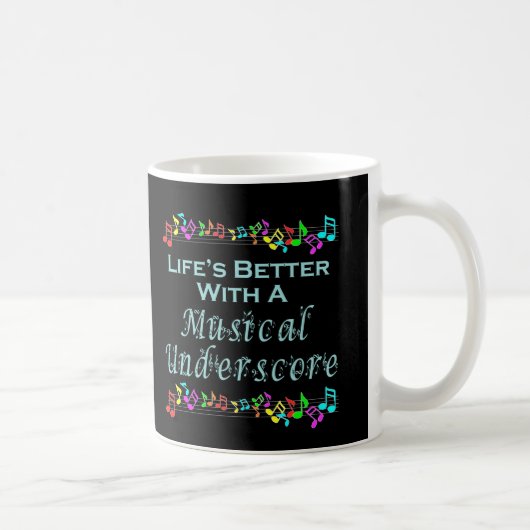 Tasse musicale de soulignage (Droite)