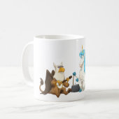 Tasse mythologique de bande de cruche (Devant gauche)