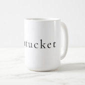 Tasse Nantucket Massachusetts (Devant droit)