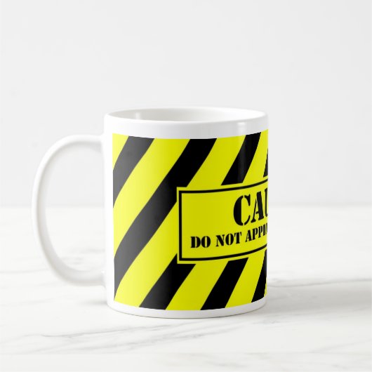 tasse - n'approchez pas (Gauche)