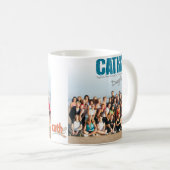 Tasse nationale de groupe de remplaçant de visite (Devant droit)