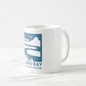 Tasse nationale de logo de programme d'estuaire de (Devant droit)