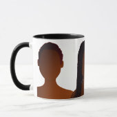 Tasse naturelle de cheveux (Gauche)