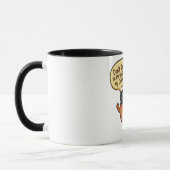 Tasse "Ne me parlez pas" avec haricot de café de d (Gauche)