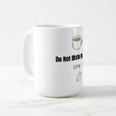 Tasse 'Ne pas déranger !' | Tasse drôle (Devant gauche)