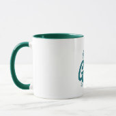 Tasse né pour le golf, forcé de travailler (Gauche)