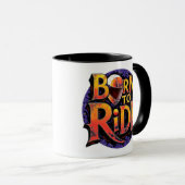 Tasse Né pour Rouler (Devant droit)