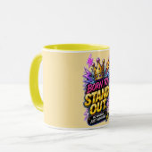 Tasse « Né pour se démarquer » (Devant gauche)