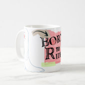 Tasse née pour monter pour elle (Devant gauche)