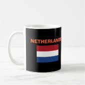 Tasse néerlandaise de code du pays du NL (Gauche)