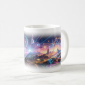 Tasse Neon Future Dreamscape (Devant droit)