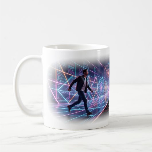 Tasse Neon Future Dreamscape (Gauche)
