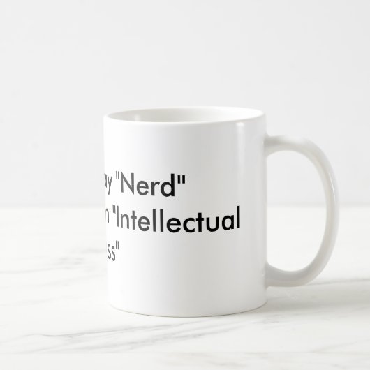 Tasse nerd (Droite)