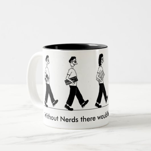 Tasse nerd d'évolution (Devant gauche)
