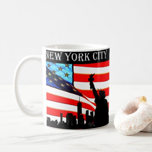 Tasse new york city (Avec donut)