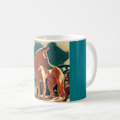 Tasse NGSD de chien (Devant droit)