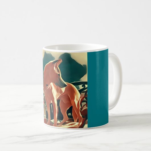 Tasse NGSD de chien (Devant droit)