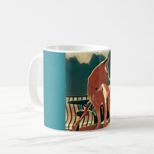 Tasse NGSD de chien (Devant gauche)