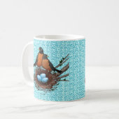 Tasse Nid de Rouge-gorge (Devant gauche)