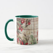 Tasse Noël Collage Junk Journal Var08 (Gauche)