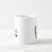 Tasse Noir & Blanc (Centre)