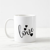 Tasse Noir & Blanc (Gauche)