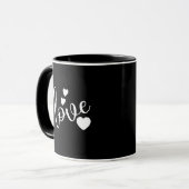 Tasse Noir & Blanc (Devant gauche)
