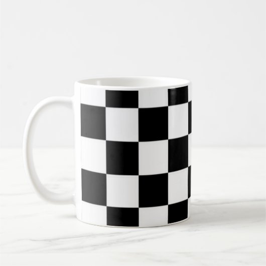 Tasse noir et blanc (Gauche)