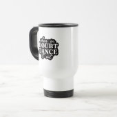 Tasse noir et blanc (Devant gauche)
