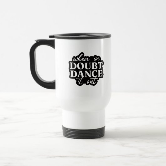 Tasse noir et blanc (Gauche)