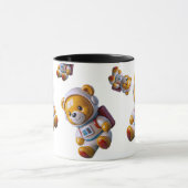 Tasse noire Astronaute Teddy (Centre)